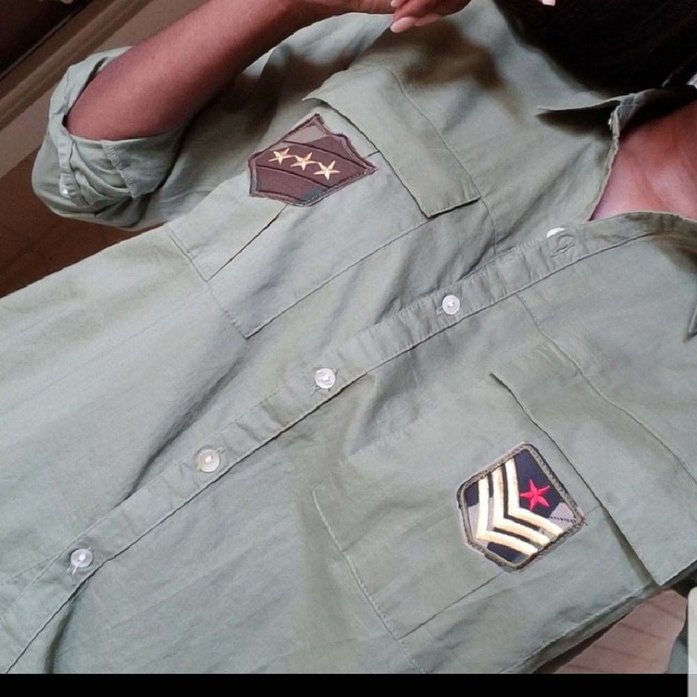 🆕️Military Style Shirt 🔥🔥